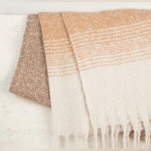 All You Need is Love Ombré Scarf in Tan